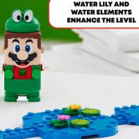 LEGO® Super Mario 71392 - Пакет с добавки Frog Mario, снимка 5 - Конструктори - 40156143