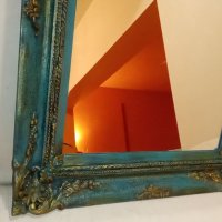 голямо огледало със стара барокова рамка, снимка 13 - Огледала - 40953142