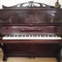 Акустично пиано Schiedmayer Stuttgart 1917 г., снимка 1 - Пиана - 44750978