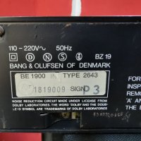 Дек Bang end Olufsen Beocord 1900 , снимка 5 - Декове - 42318149