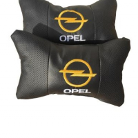 възглавнички за автомобил Опел OPEL бродирани Кожа 2 броя, снимка 2 - Аксесоари и консумативи - 36265721
