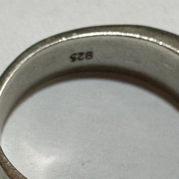 Сребърен пръстен 925, 5гр, снимка 3 - Пръстени - 44570415