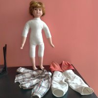Порцеланова кукла Deko-Puppe 47 см, снимка 12 - Колекции - 41486308