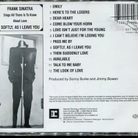 Softly Sinatra, снимка 2 - CD дискове - 36241400