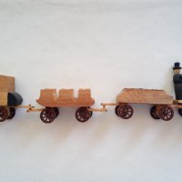 Стари дървени играчки, снимка 1 - Антикварни и старинни предмети - 34073848