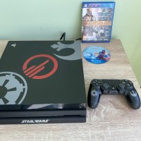 PS4 Pro 1TB Limited Edition Star Wars Battlefront II+2игри/ПС4 конзола, снимка 1 - PlayStation конзоли - 44343855