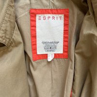 Спортно елегантен тренчкот Esprit 38/40 размер, снимка 9 - Палта, манта - 42225812