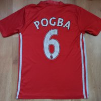 Manchester United / Pogba #6 / детска футболна тениска Манчестър Юнайтед - ръст 140см, снимка 1 - Детски тениски и потници - 40460037