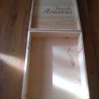 Дървена кутия за вино , снимка 2 - Други ценни предмети - 42203282