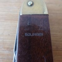 Джобно ножче 5 инструмента Solingen Солинген с калъф, снимка 8 - Ножове - 40623726