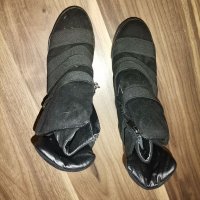 Черни обувки на платформа, снимка 4 - Дамски ежедневни обувки - 35799744