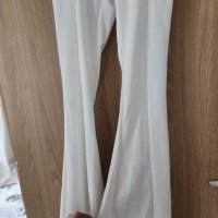 Бял панталон чарлстон, снимка 5 - Панталони - 41116911