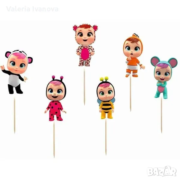 Комплект топери Cry Babies, 6 броя 99925, снимка 1