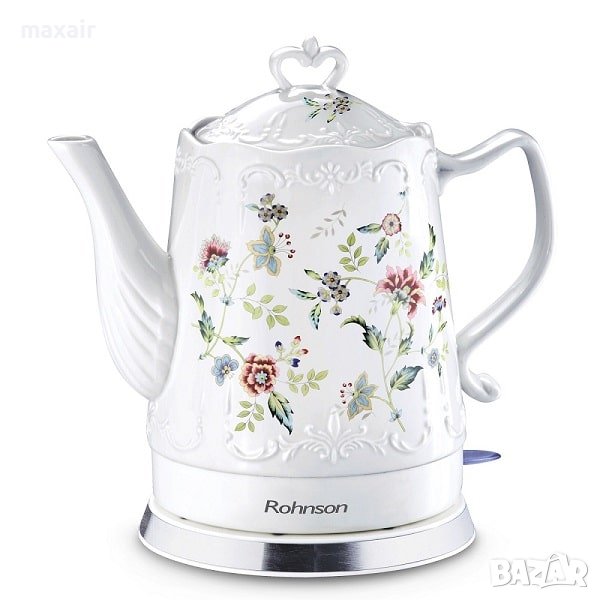 Керамична електрическа кана Rohnson R-7804 * Гаранция 2 години, снимка 1