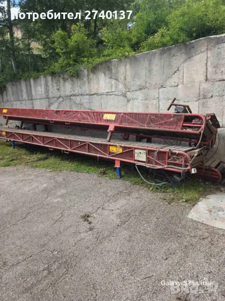 Транспортно съоръжение лента/конвейр, снимка 1