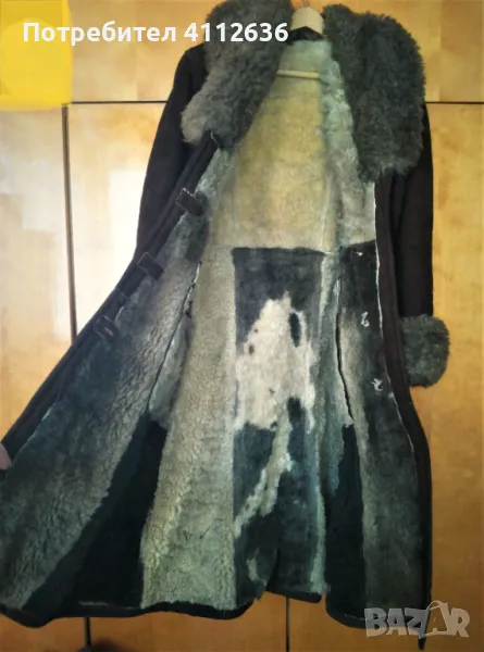 Винтидж дамски кожух от 70-те, снимка 1