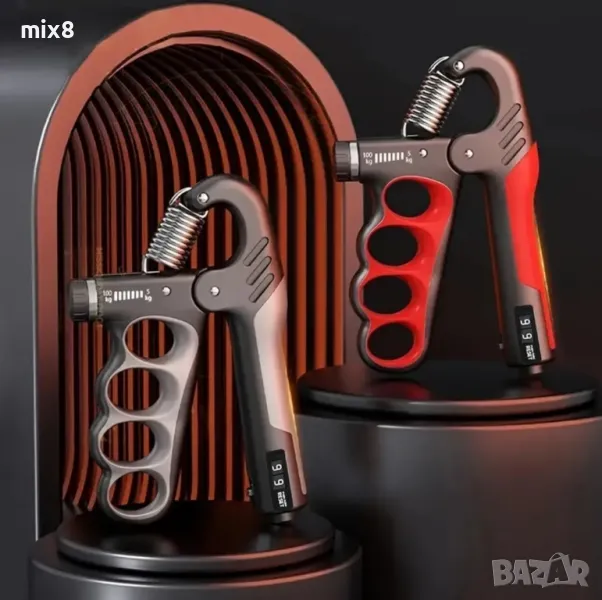 Ръкохватка за тренировка на предмишница 5 - 100 кг. с брояч , снимка 1