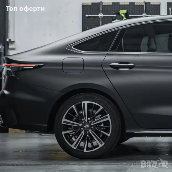 Фолио за облепяне черен мат 1.52m x 1m, снимка 1