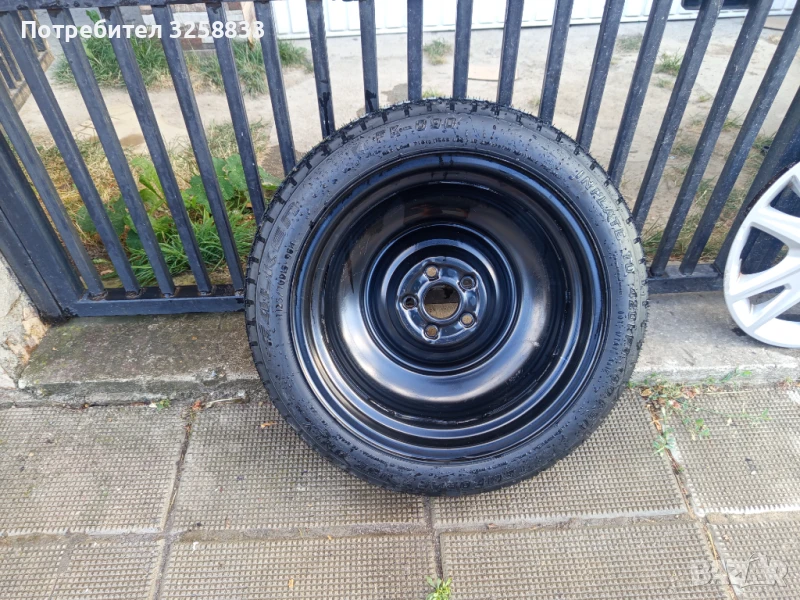 Резервна джанта с гума за тоиота Ярис IV , снимка 1