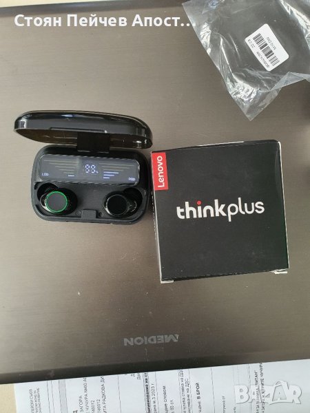 Безжични слушалки lenovo, снимка 1