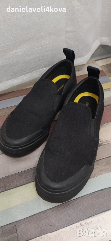 Мъжки черни кецове Lyle & Scott Duncan, снимка 1