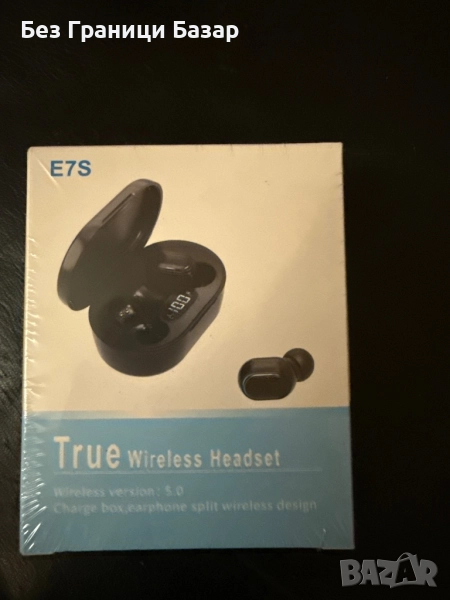 Нови Безжични слушалки Спортни с кутия за зареждане Earbuds за музика, снимка 1