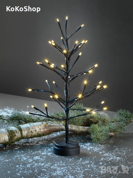 Светещо дръвче-45 см./коледно дръвче с LED светлини, снимка 1
