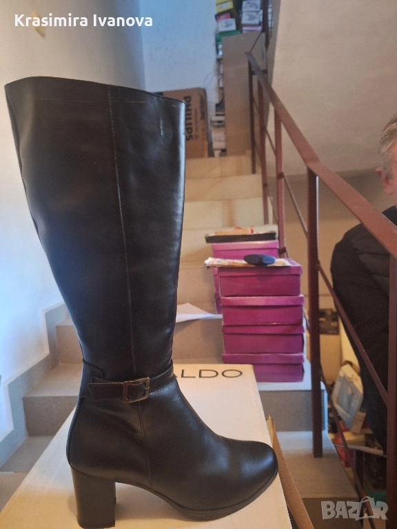 нови ботуши на Габина Варна естествена кожа , снимка 1