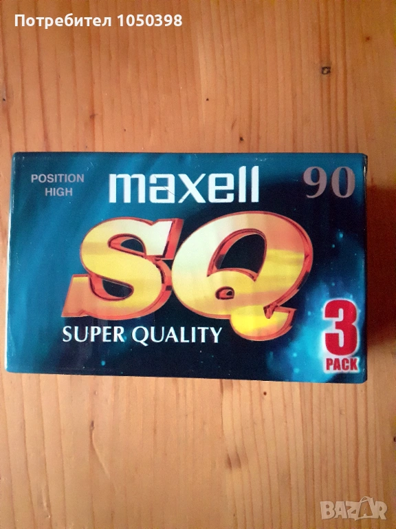 Нови MAXELL SQ -90- Хром касети- ПРОМОЦИЯ., снимка 1