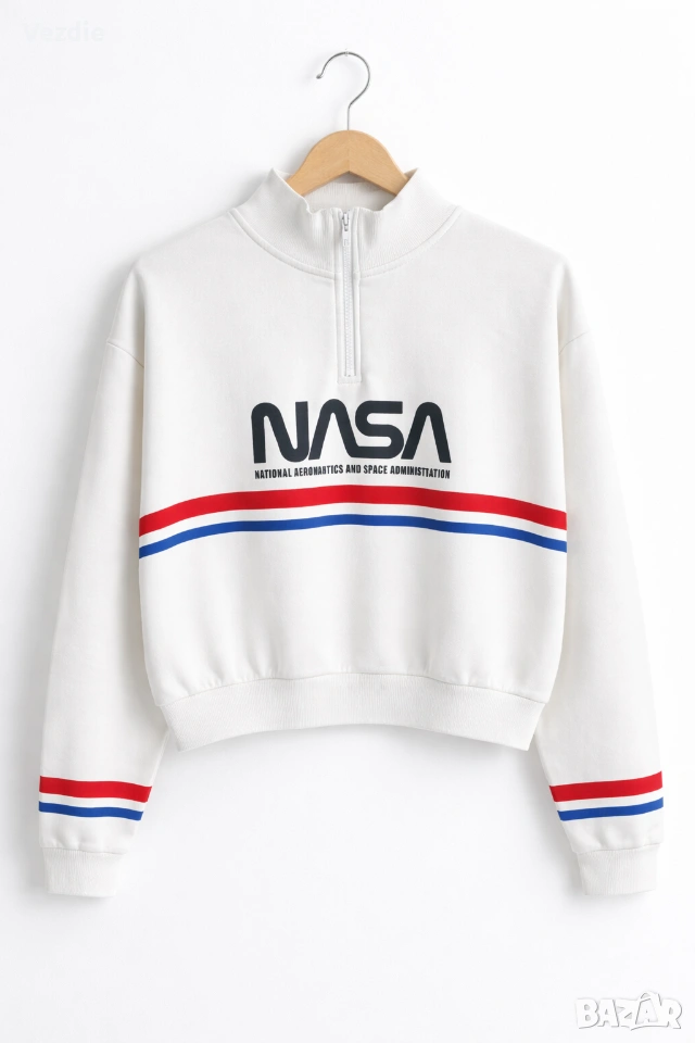 H&M бял суичер, снимка 1