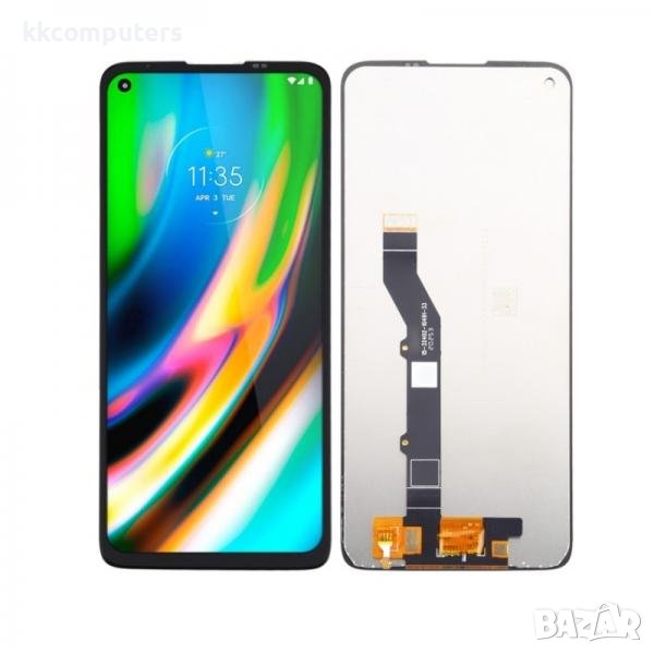 LCD Дисплей за MOTOROLA Moto G9 Plus (XT2087-1) + тъч скрийн /Черен/ Баркод : 142059, снимка 1