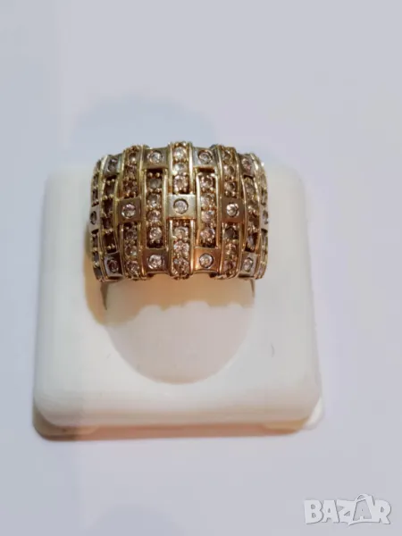 Златен пръстен 50416, снимка 1