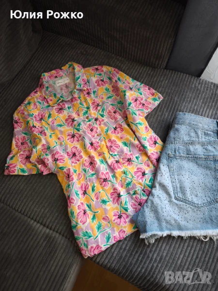 риза 100% памук Lefties, снимка 1