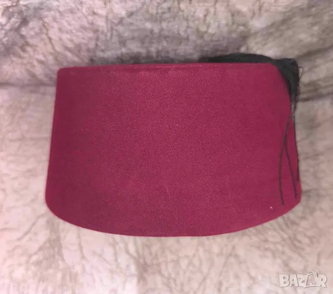 турски фес във вишнав цвят, снимка 1