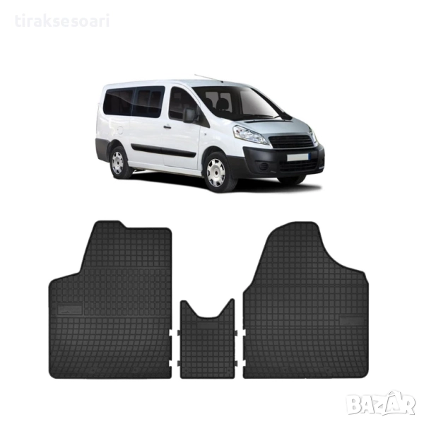 Гумени стелки Frogum за Fiat Scudo II 2006+, снимка 1