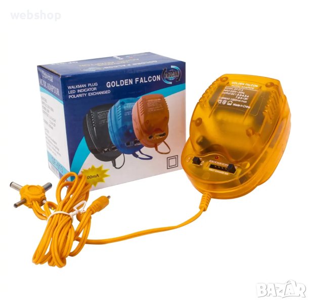 Мрежов адаптер Falcon , нестабилизиран, комбиниран, от 1,5VDC до 12VDC, 1A, 12W, снимка 1