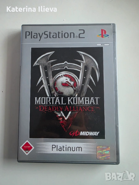 Mortal Kombat Deadly Alliance PS2 Playstation 2 игра, снимка 1