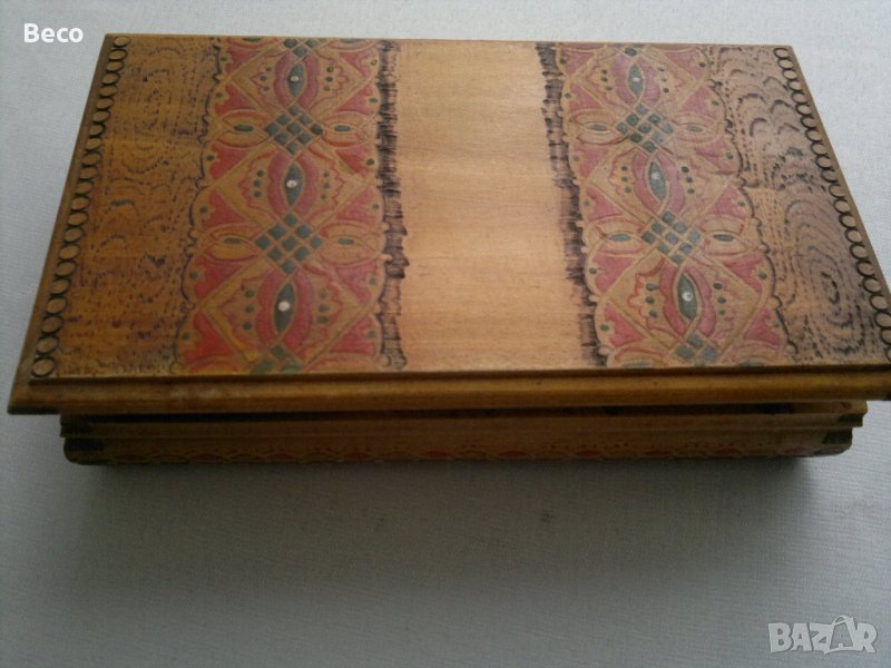 пирографирана кутия, снимка 1