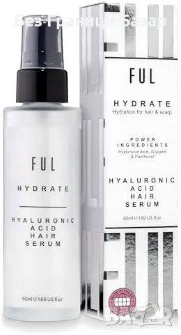 Нов Серум за коса с хиалуронова киселина против фриз и сухота за жени, снимка 1