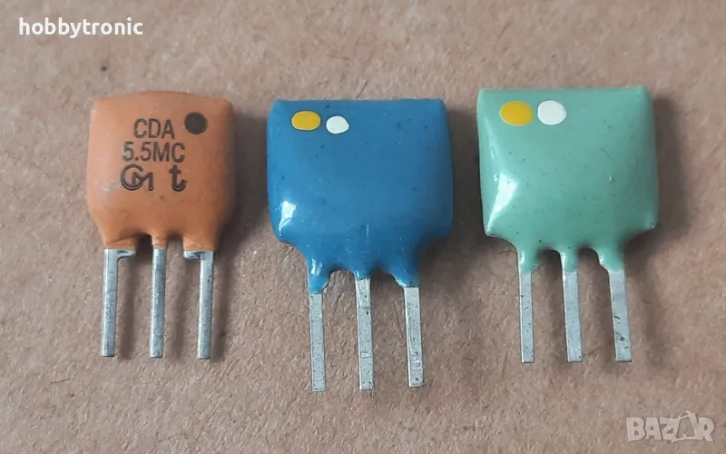 Пиезокерамични филтри 5.5MHz, 6.5MHz ФП1П8-62.02, снимка 1