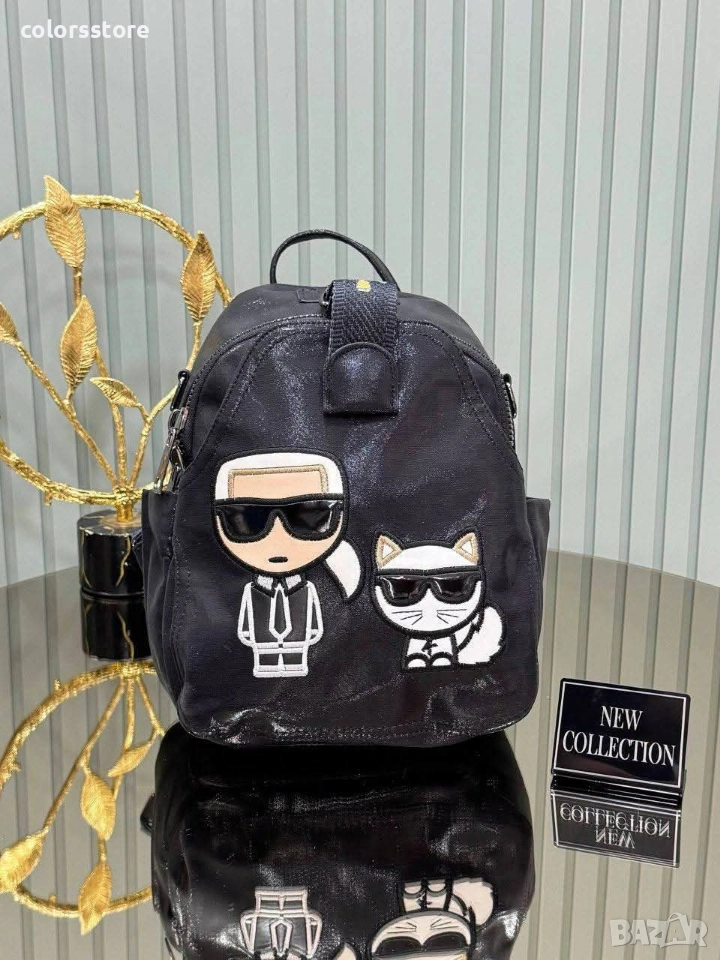 Черна раница Karl Lagerfeld/SG135t, снимка 1