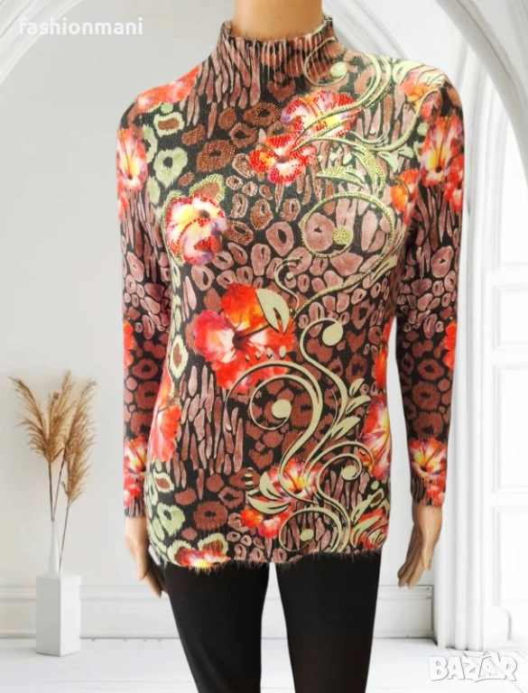 ДАМСКА БЛУЗА ОТ АНГОРА - код 1262, снимка 1