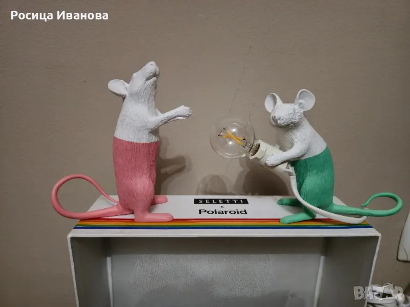 Seletti and Polaroid- нощна лампа, снимка 1