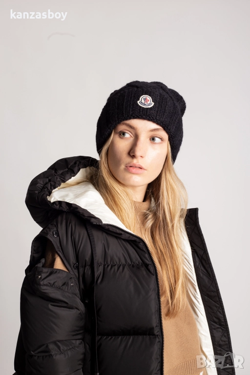 moncler pom pom blue beanie - страхотна дамска шапка , снимка 1