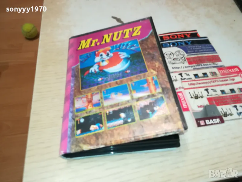 MR.NUTZ GAME-SEGA MEGA DRIVE 1804251732, снимка 1
