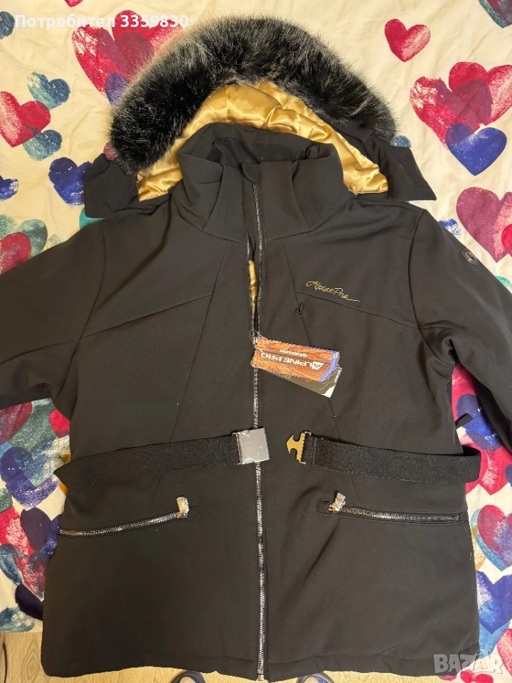 Дамско яке Alpine pro за ски, снимка 1