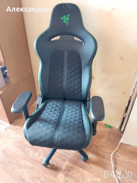 Razer - Enki X, Black (геймърски стол), снимка 1