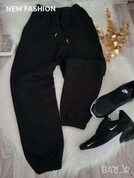 Разпродажба ✨ Дамски Ватиран Панталон с Ръб ✨, снимка 1