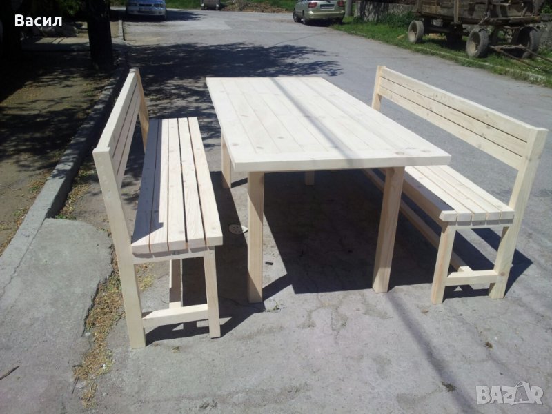 Градински маси и пйки в Маси в гр. Септември - ID42381295 | Bazar.bg
