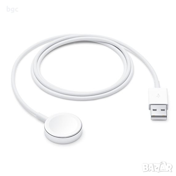 НОВО Магнитно зарядно за Apple Watch към USB кабел (1m) SKU MX2E2ZM/A, снимка 1